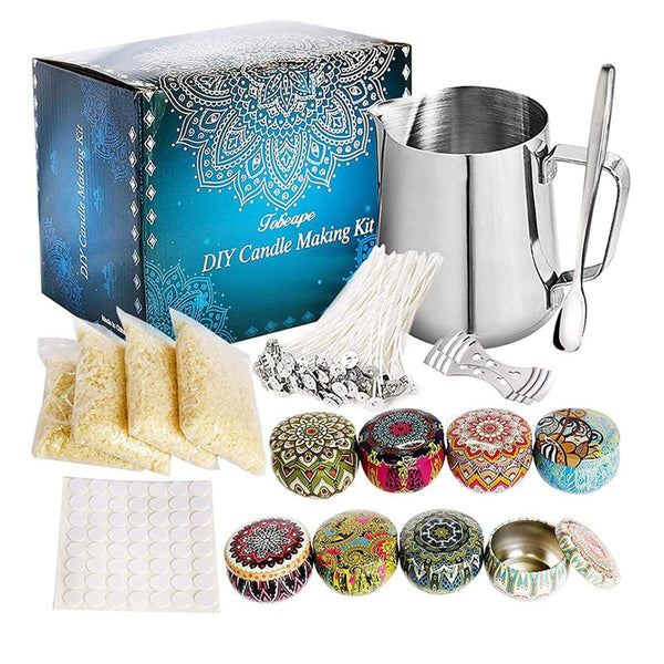 122PCS Candle Making Kit Handmade Scented Candle for Beginners - Homefaire