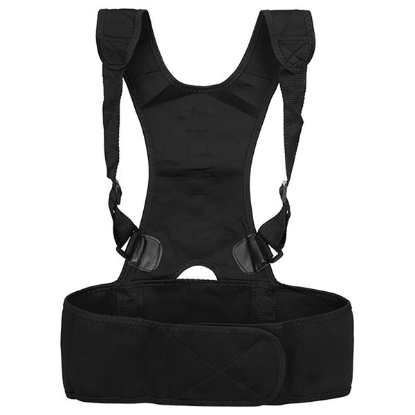 Posture Corrector Lumbar Brace Back Support Pain Relief Cushion_0