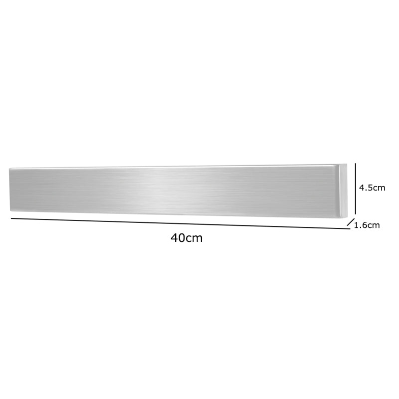 40/50CM Stainless Steel Knife Stand Magnetic Knife Holder Wall Block_10
