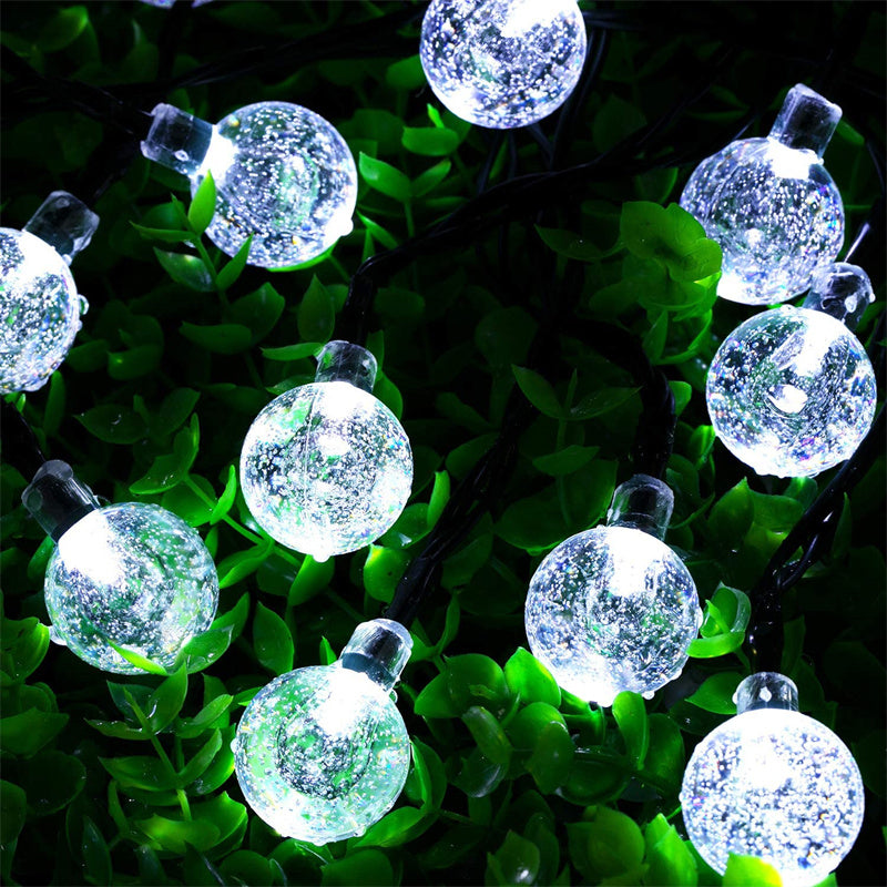 50/100/200 LED Globe String Lights Outdoor Fairy Lights- Solar Powered_6