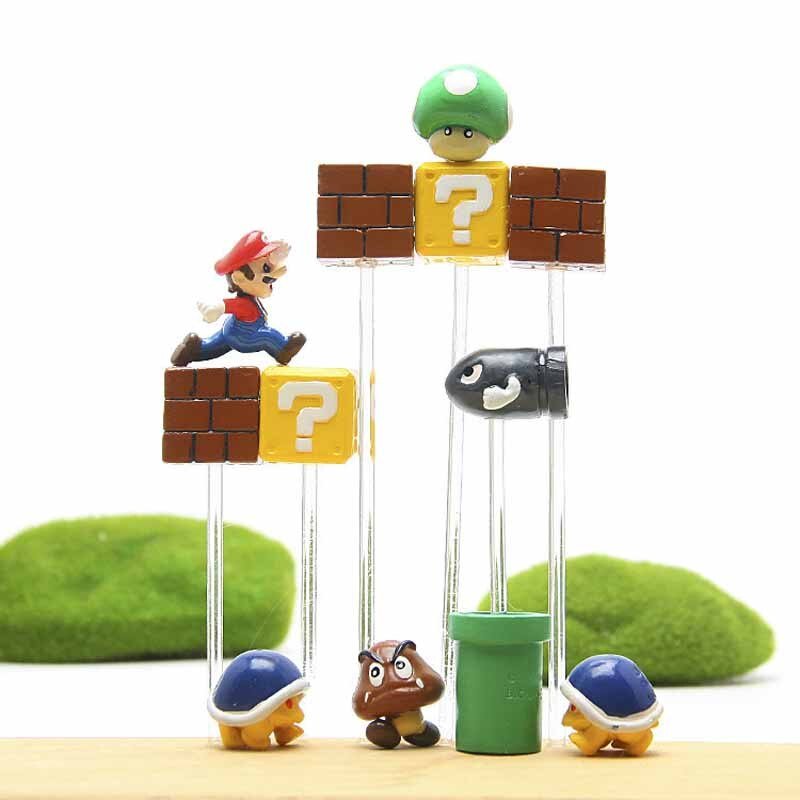 3D Super Mario Resin Fridge Magnets - Homefaire