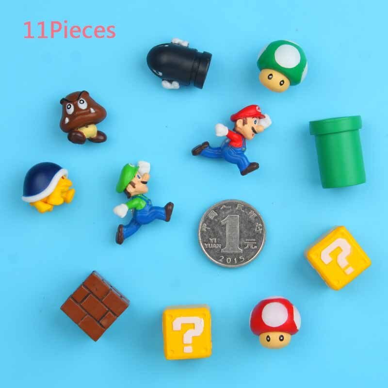 3D Super Mario Resin Fridge Magnets - Homefaire