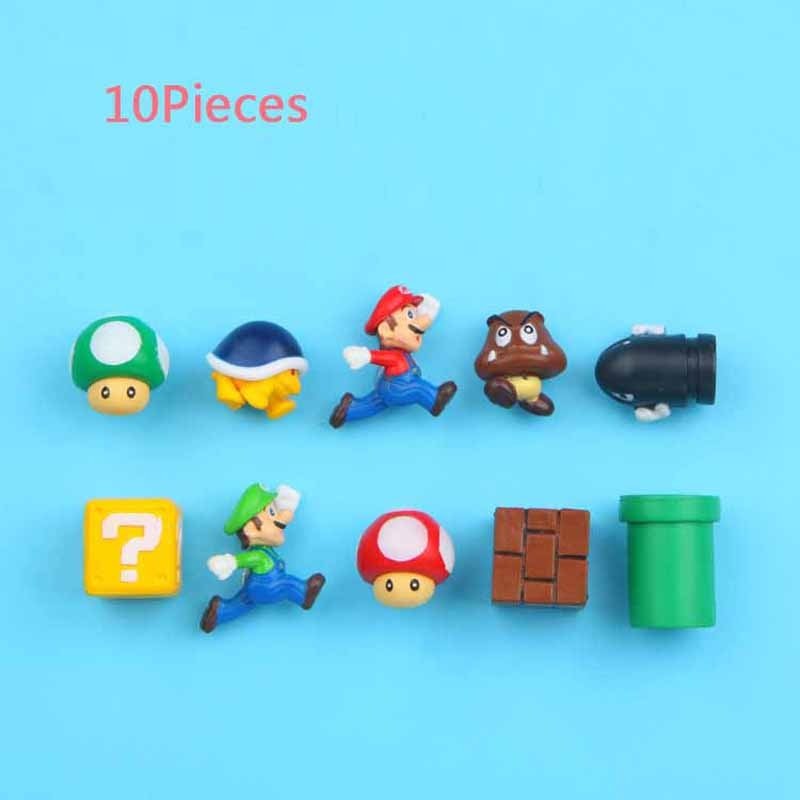 3D Super Mario Resin Fridge Magnets - Homefaire