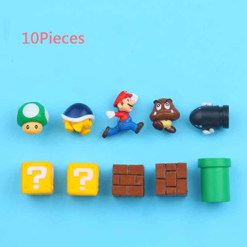 3D Super Mario Resin Fridge Magnets - Homefaire