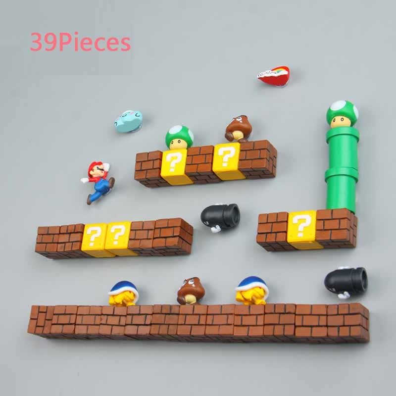 3D Super Mario Resin Fridge Magnets - Homefaire