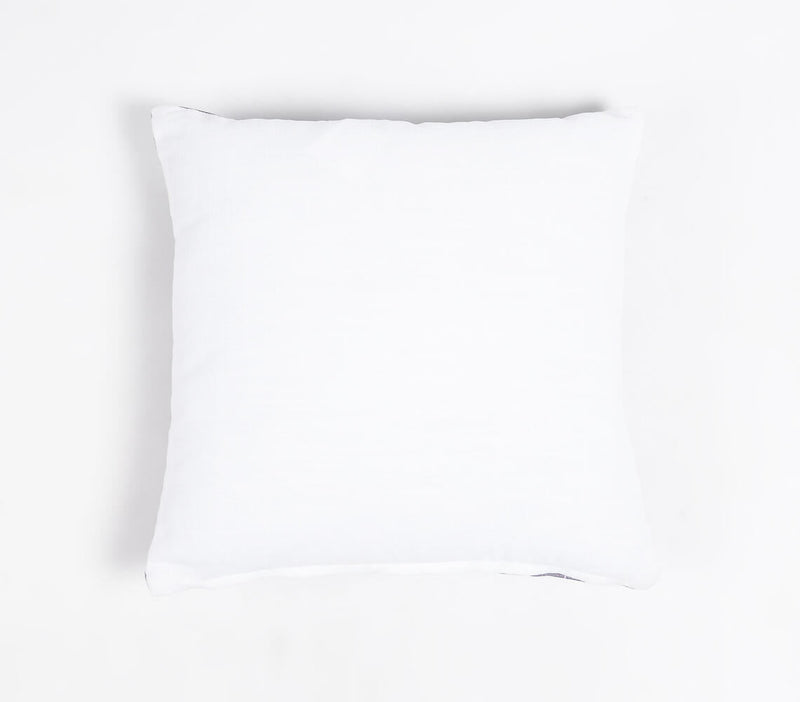 Digital Printed Cotton Chevron-Paisley Cushion Cover