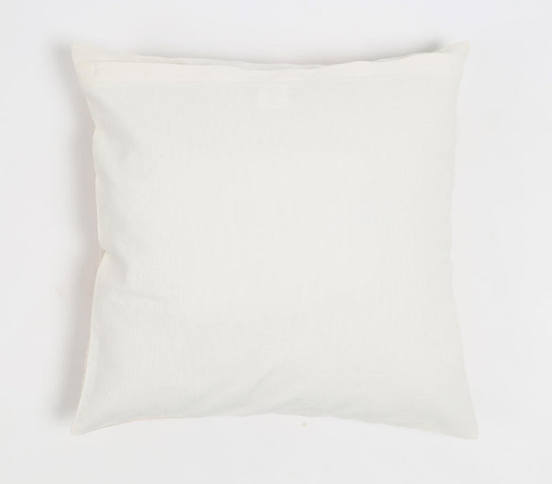 Arrow Tufted Cotton Cushion Cover