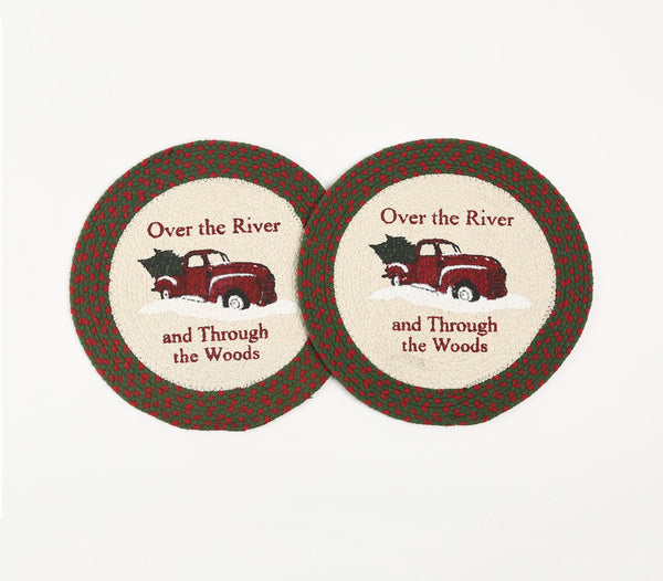 Christmas Cotton Placemats (Set of 2)