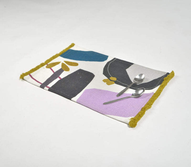 Abstract Colorblock Placemats (Set of 4)