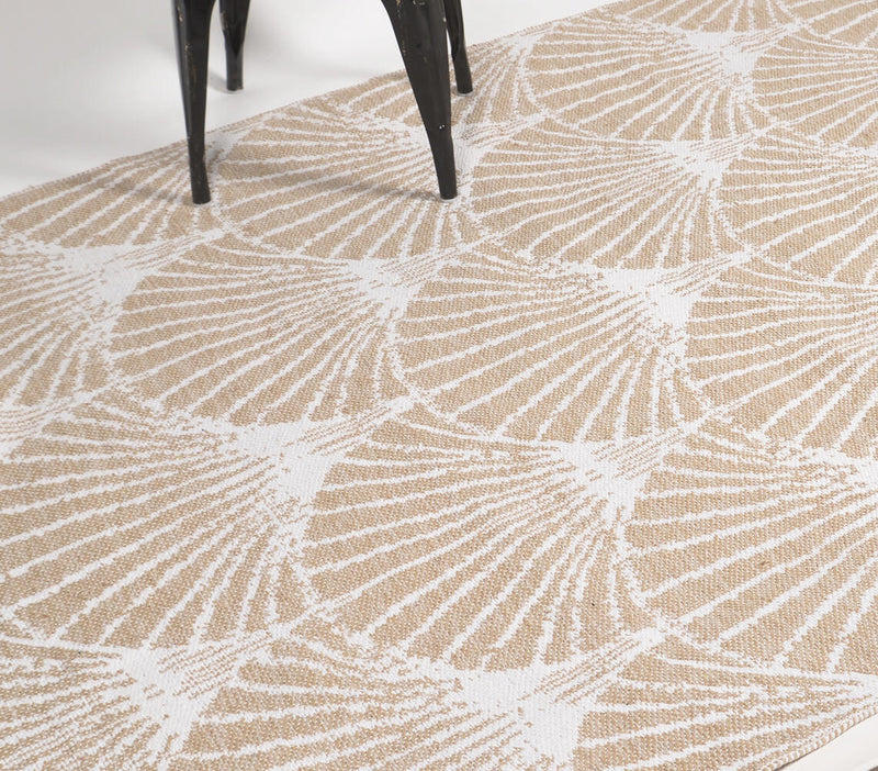 Jacquard Woven Recycled Cotton Rug