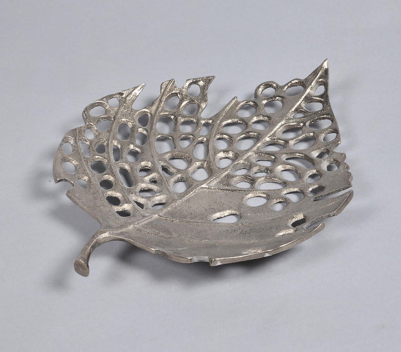 Abstract Fading Leaf Aluminium Décor Plate
