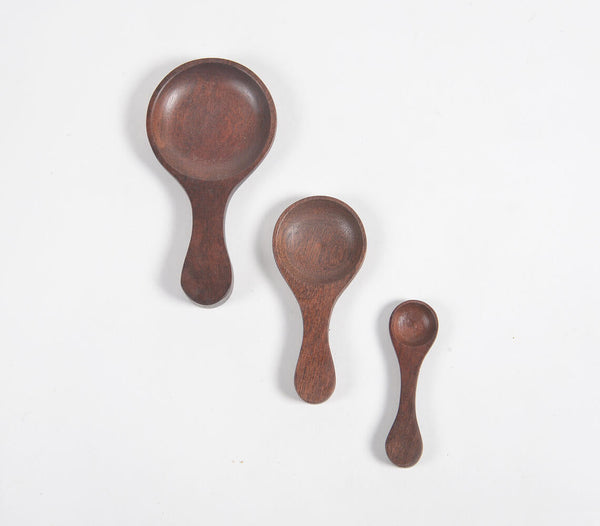 Wooden Classic Measuring Spoons (Set of 3)