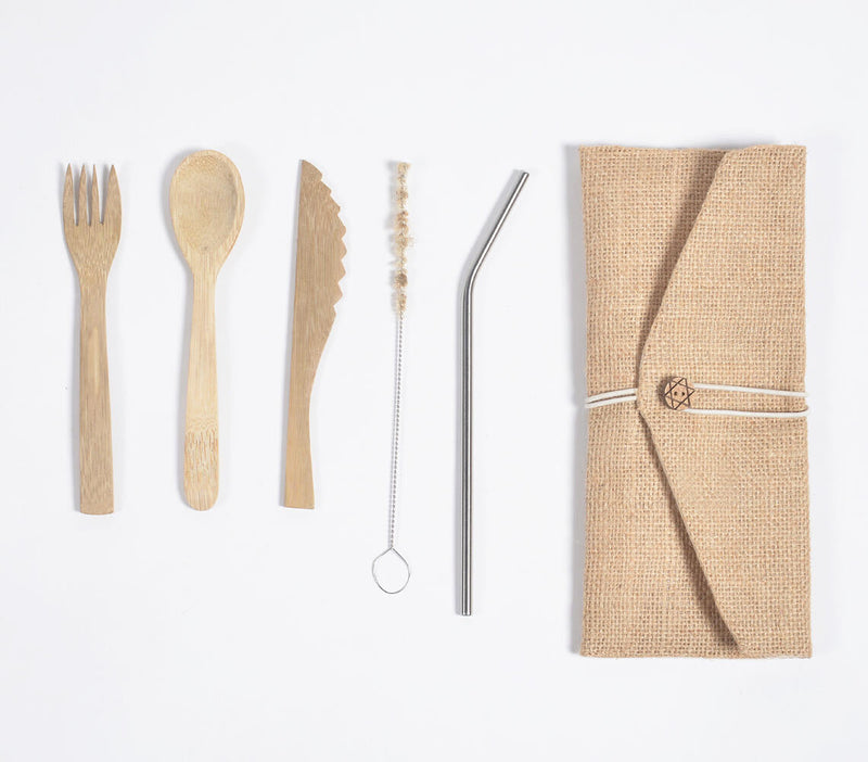 Eco-friendly Essential Travel Cutlery Set