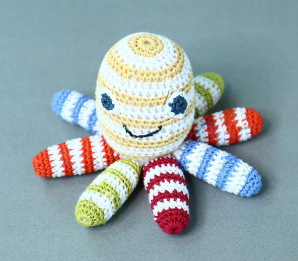 Hand Crochet Octopus Soft Toy