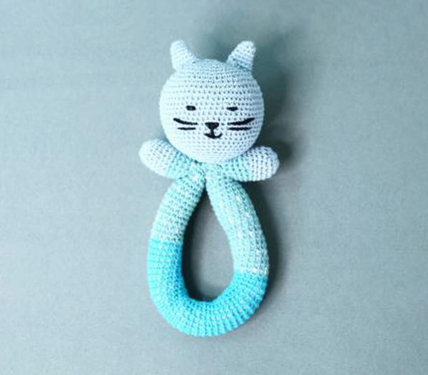 Hand Crochet Cat Soft Toy