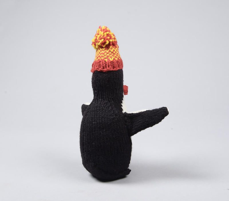 Hand Knit Woolen Penguin Soft toy