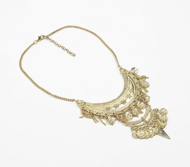 Tribal Statement Gold-Toned Necklace