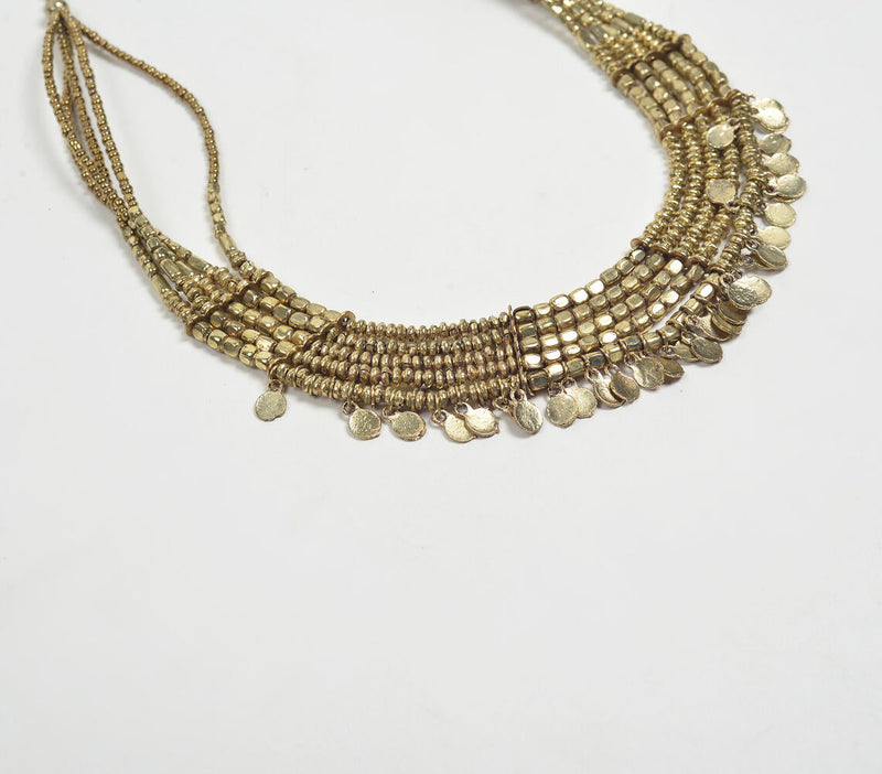 Gold-toned Statement Necklace