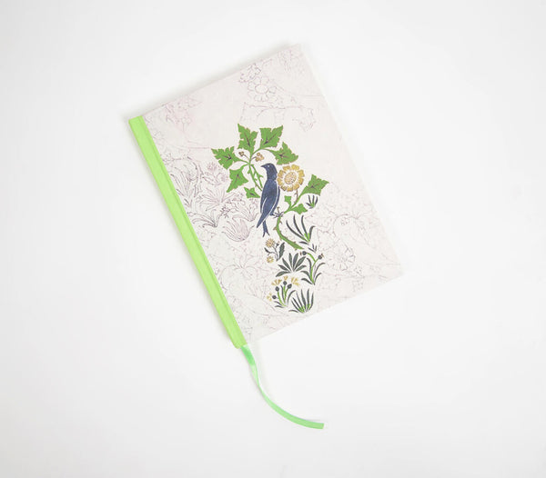 Hand Painted Botanical Paper Diary