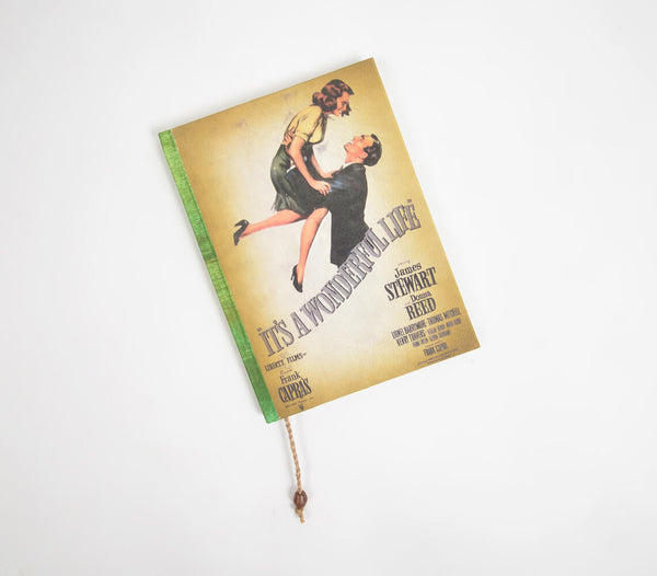 Hand Painted 'It's a wonderful life' Poster Paper Diary
