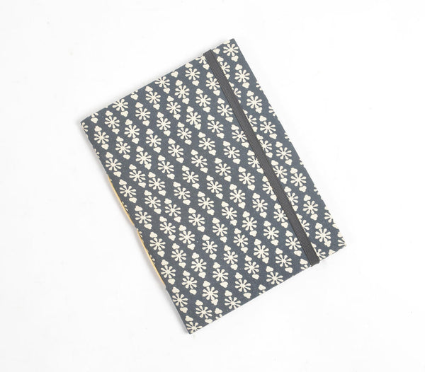Ethnic Floral Printed Fabric Diary