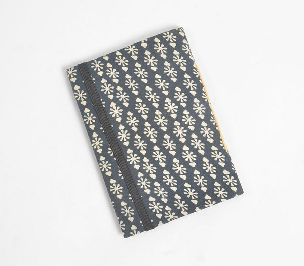 Monotone Printed Fabric Diary