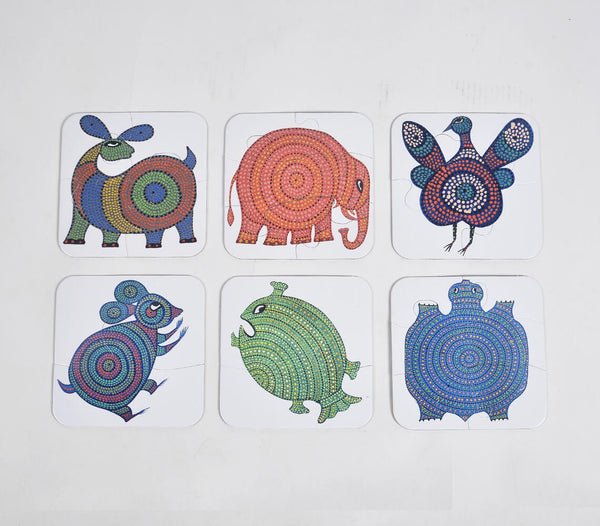 Toddler Puzzles for Motor Skill Development (Set of 6)