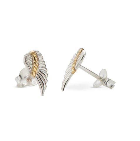 Angel Wings Stud Earrings - Homefaire