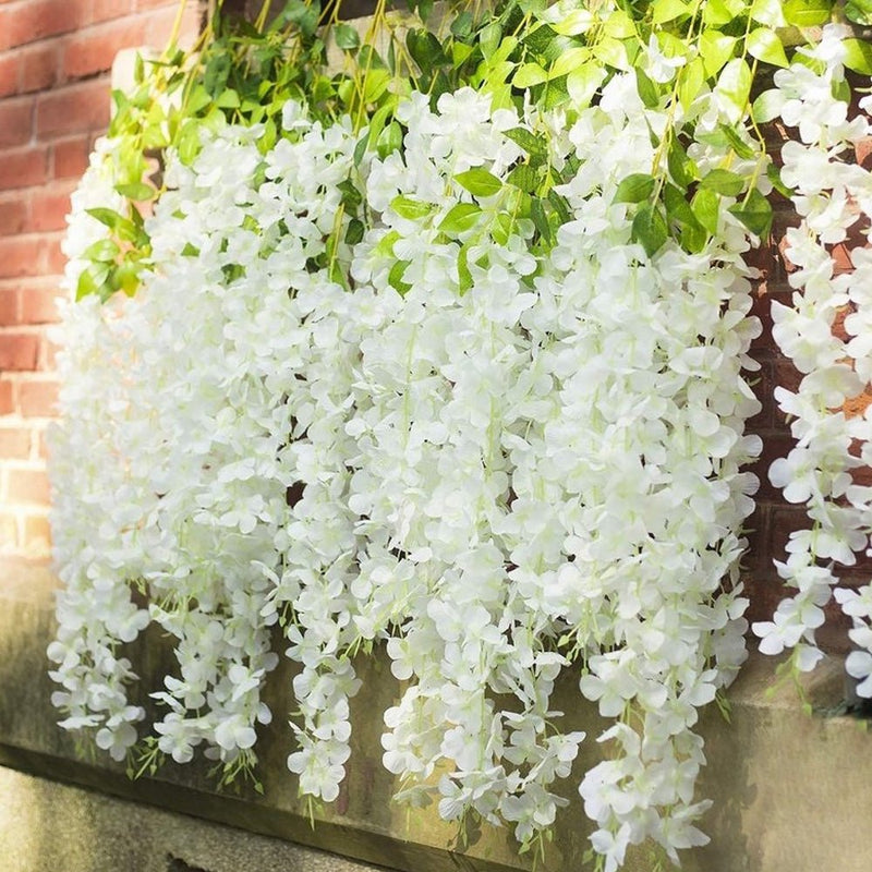 Artificial Hanging Silk Garland Vine Flowers Garden Decoration - Homefaire