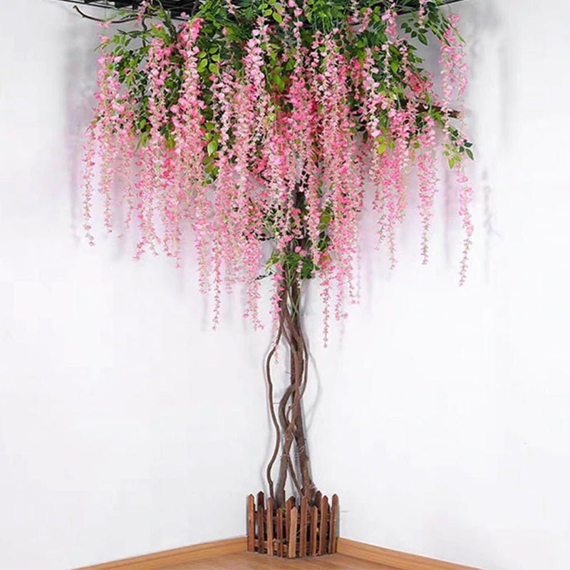 Artificial Hanging Silk Garland Vine Flowers Garden Decoration - Homefaire