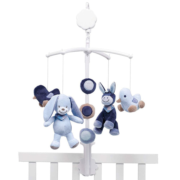 Battery Operated Winding Baby Lullaby Player and Rotating Mobile - Homefaire