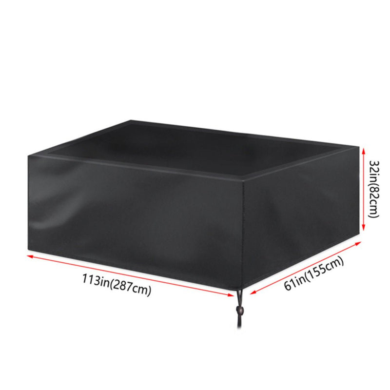 Drawstring Fitted Waterproof Dustproof Billiard Pool Table Cover - Homefaire