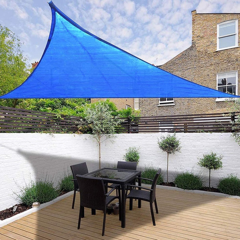 Equilateral Triangle Sun Shade Sail Outdoor Pool Canopy - Homefaire