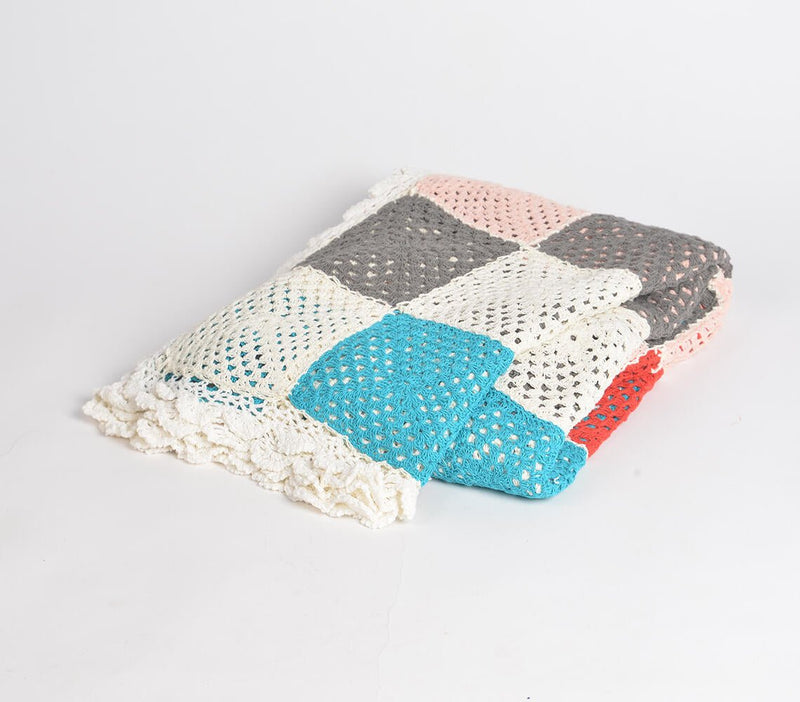 Geometric Crochet Throw - Homefaire